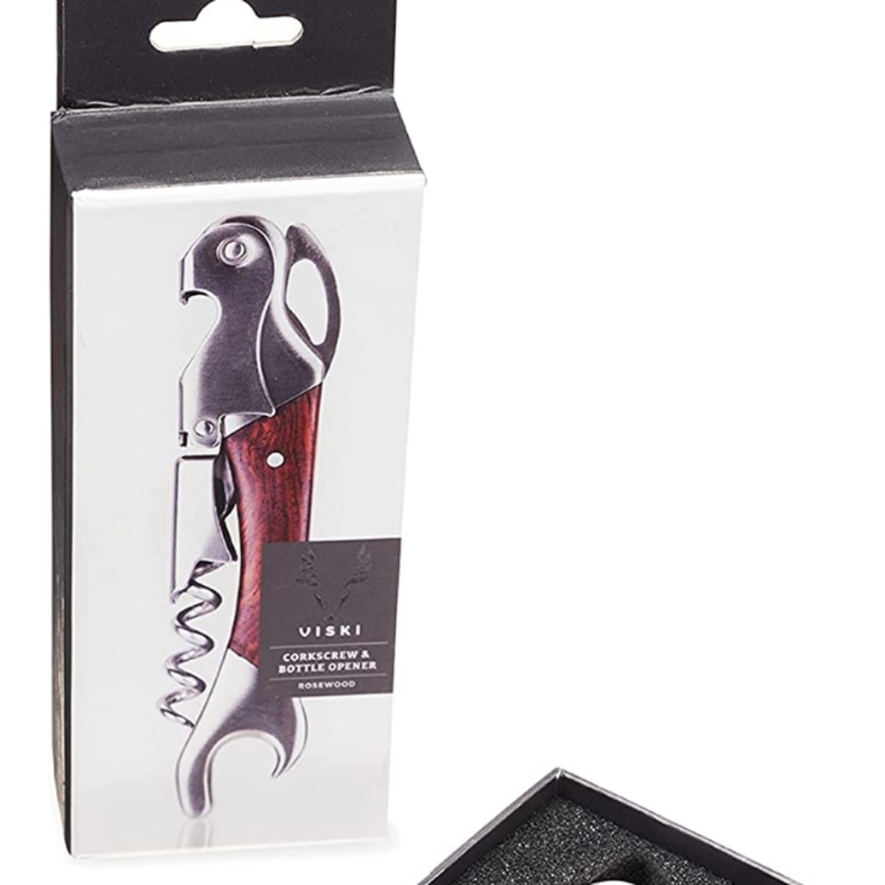 New Viski Corkscrew & Bottle Opener Rosewood
